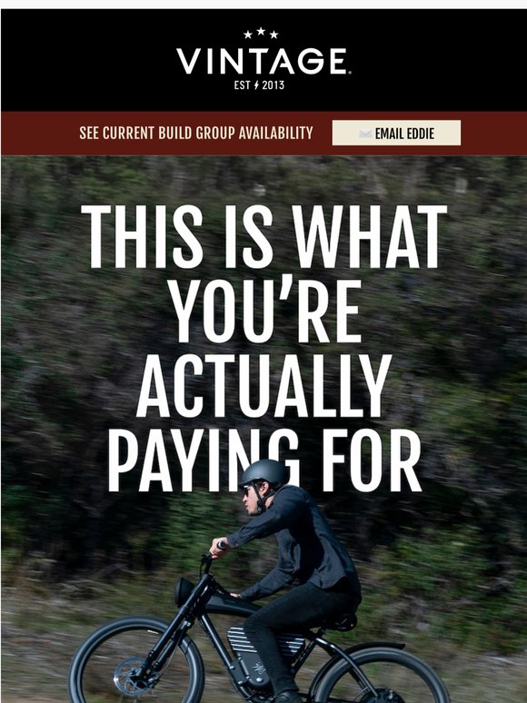 Why a Vintage Costs What It Costs