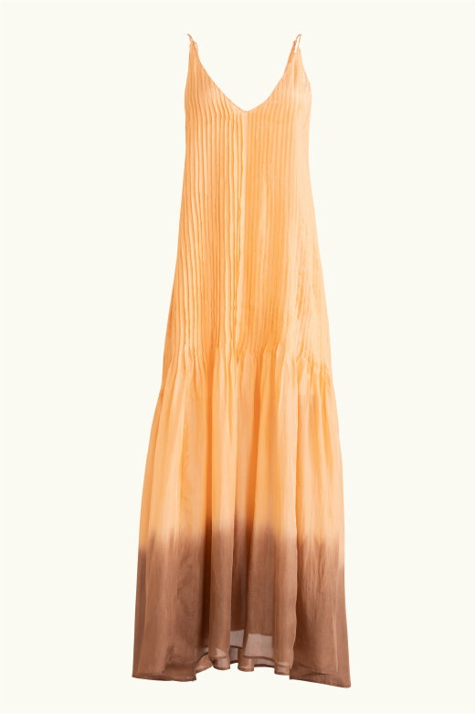 Ottavia Silk Dip Dye Cami Maxi Dress