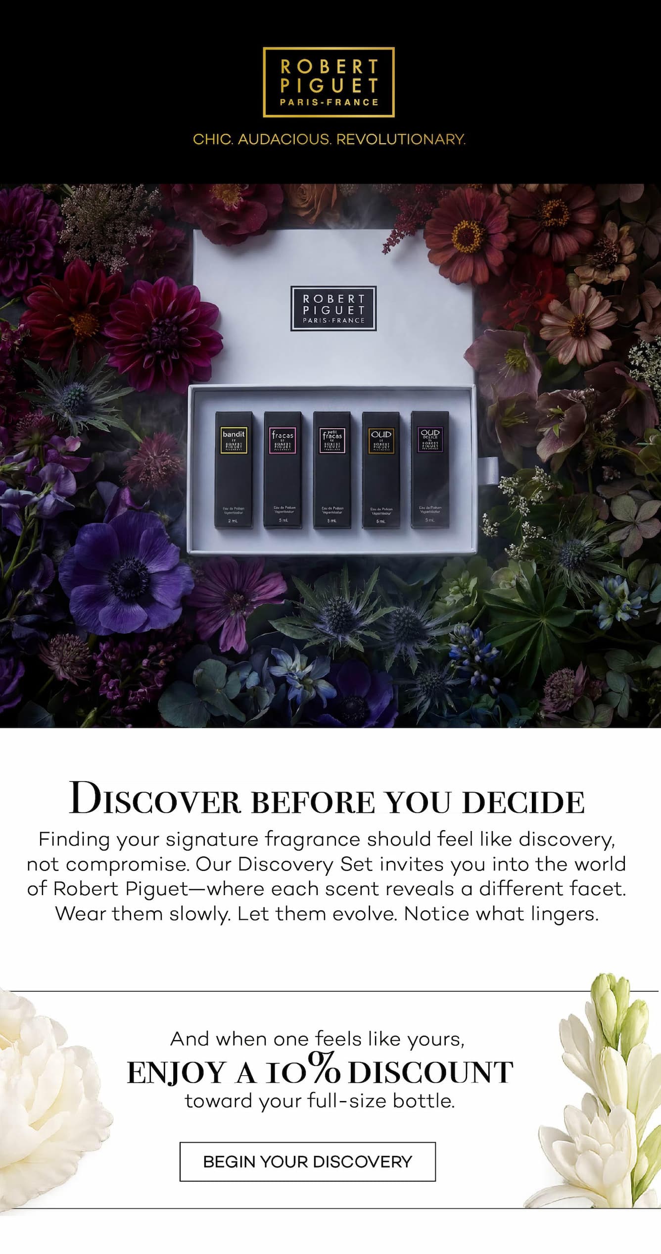 NEW Discovery Set | Bandit, Fracas, Petit Fracas, Oud, & Oud Délice