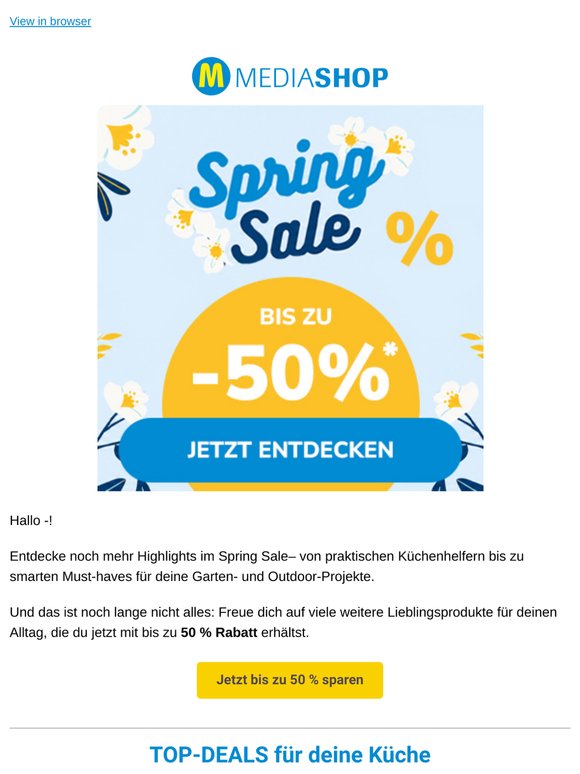 🌿 Noch mehr Spring SALE Angebote für dich!