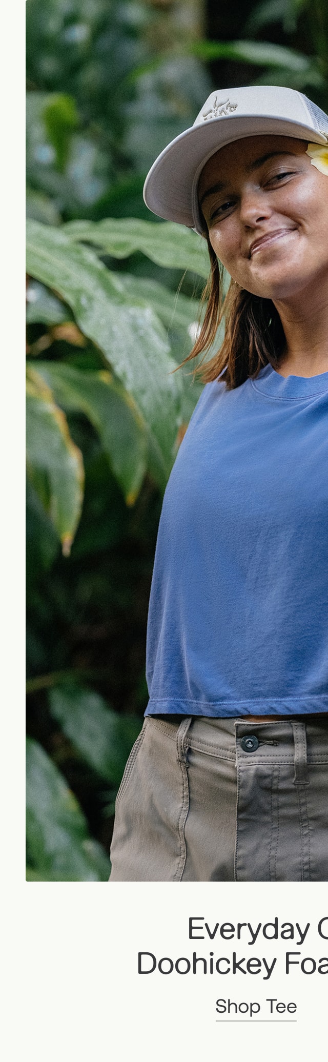 everyday crop tee
