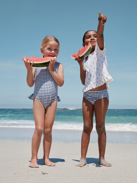Daisy Rash Guard and Bottoms Set 0 to 4 years