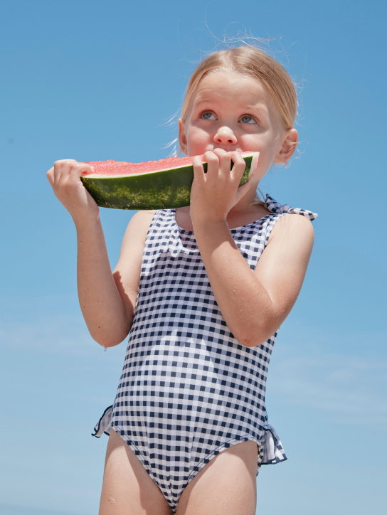Gingham Knotted Swimsuit 0 to 4 years