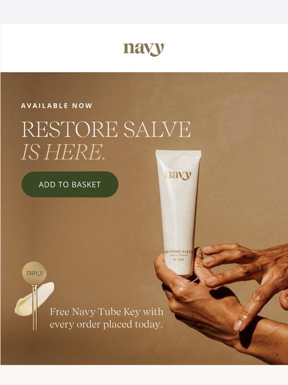 New Product: Restore Salve is here ✨