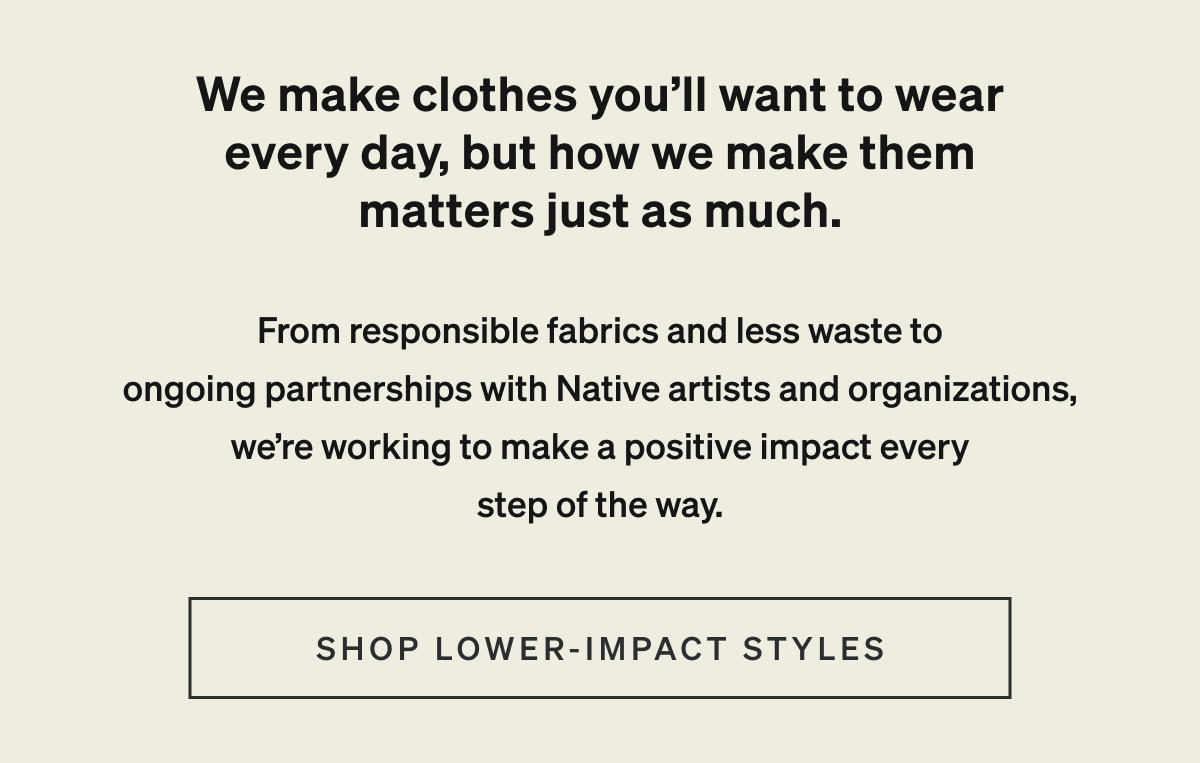 Shop Lower-Impact Styles