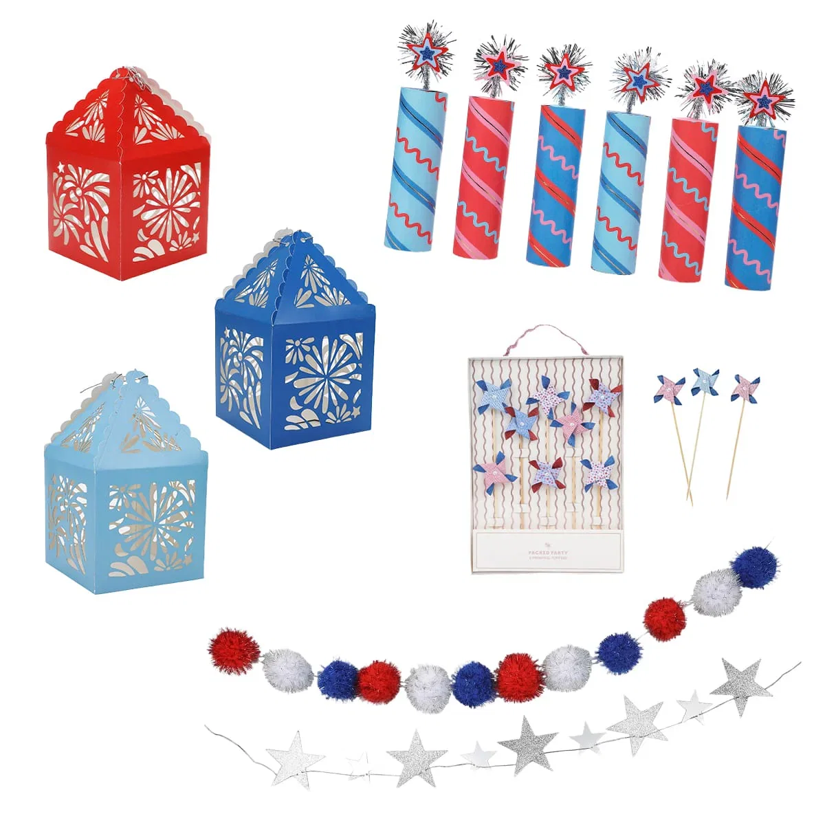 Image of Patriotic Party Decor Bundle
