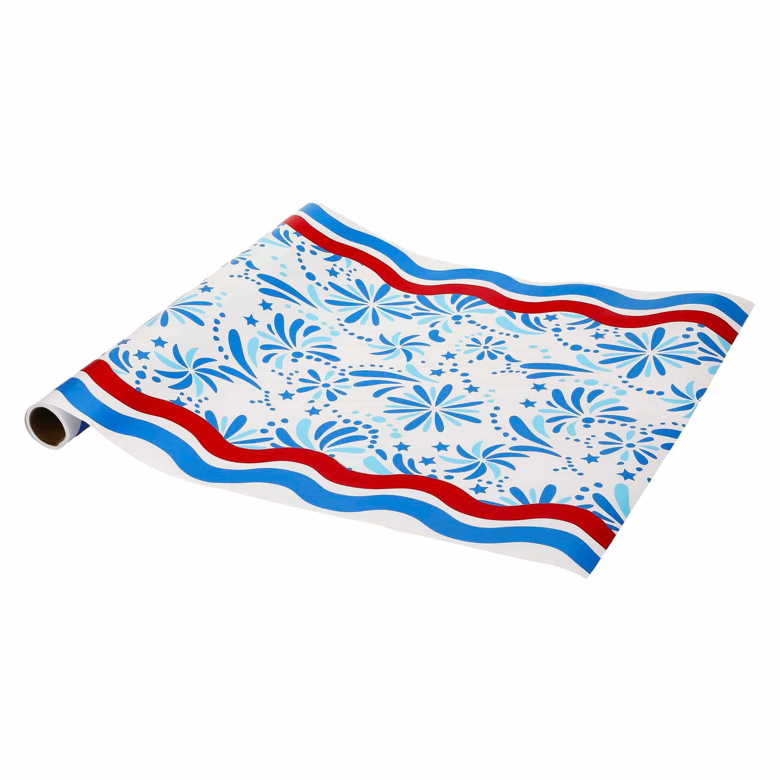 Image of Star Spangled Spark Paper Table Runner