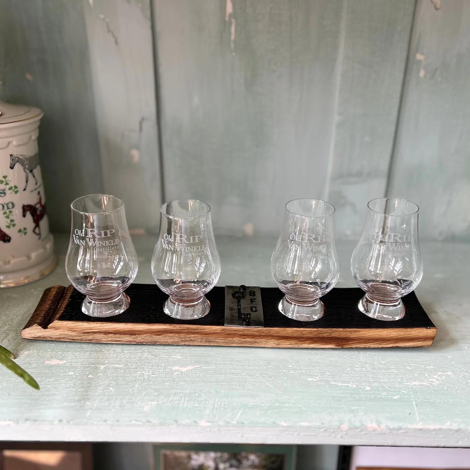 Image of Barrel Stave Tasting Flight with Custom Engraving