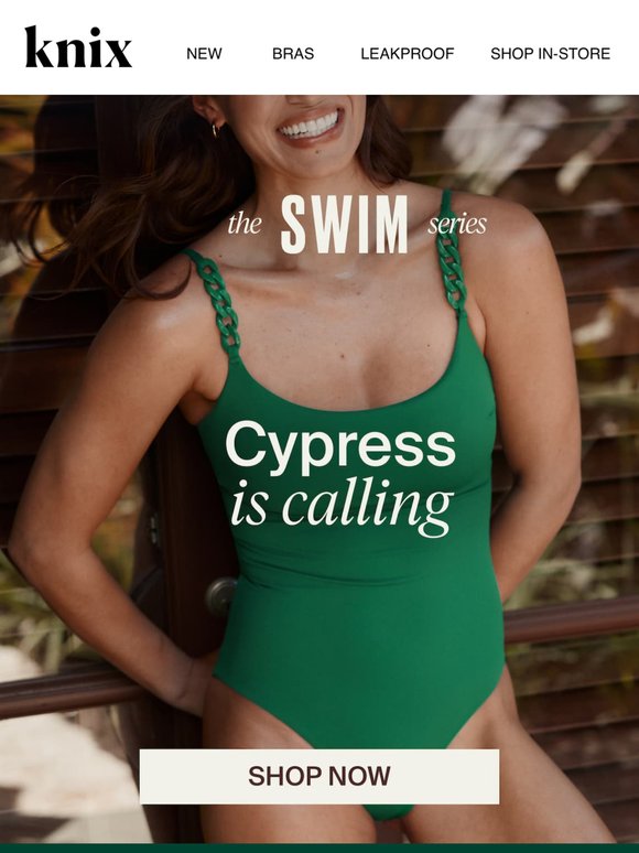Just Dropped: NEW Swim that supports like a bra! 🌿
