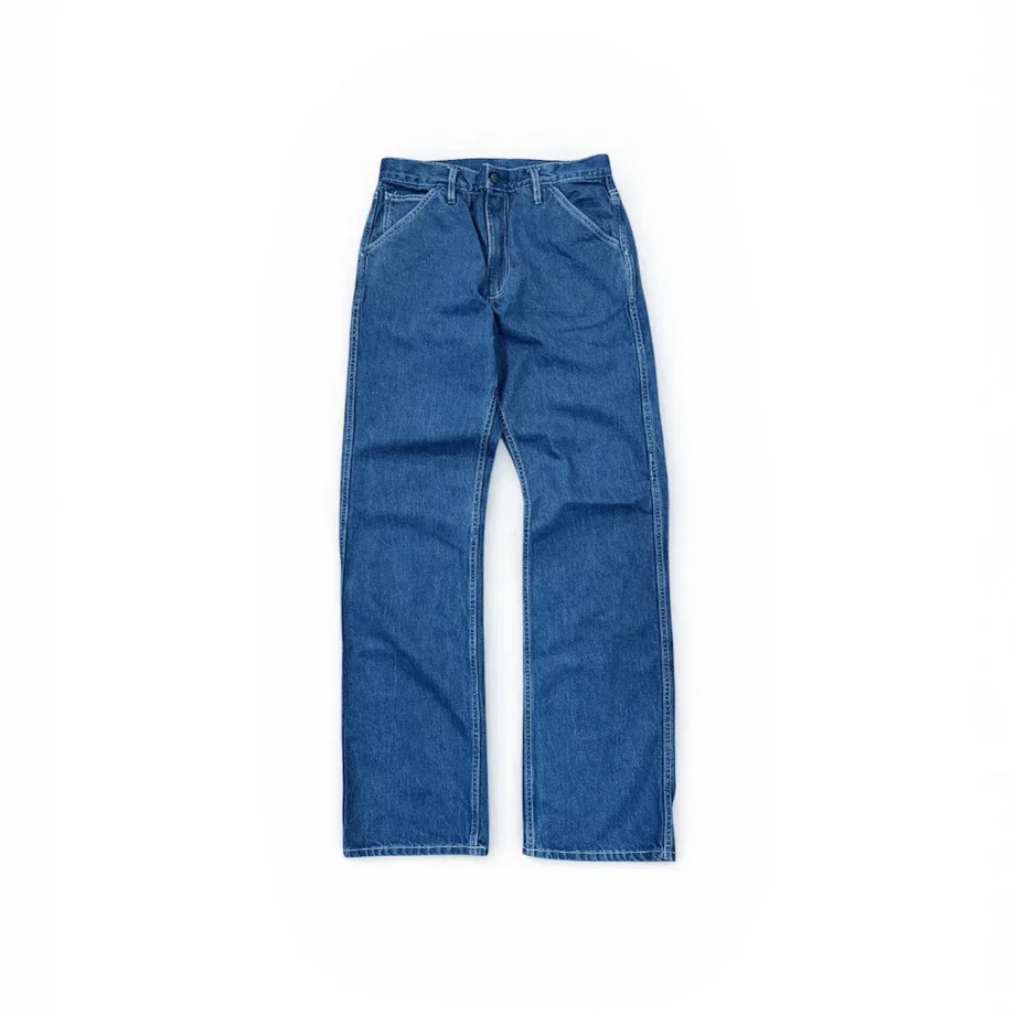 Japanese 13 oz Blue Denim Work Uniform Denim (New Wider Fit)