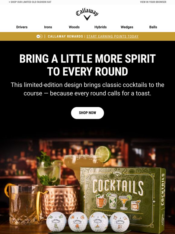 Limited-Edition Chrome Tour Cocktails