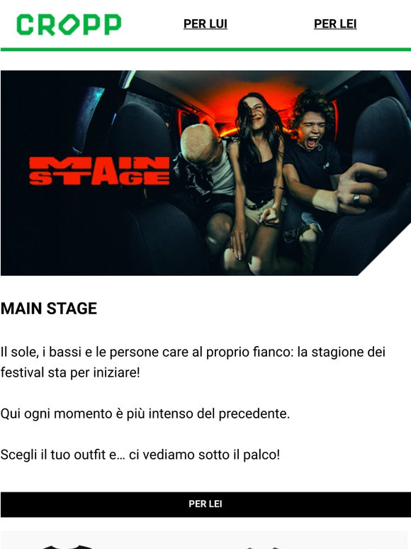 Sali sul MAIN STAGE🔥