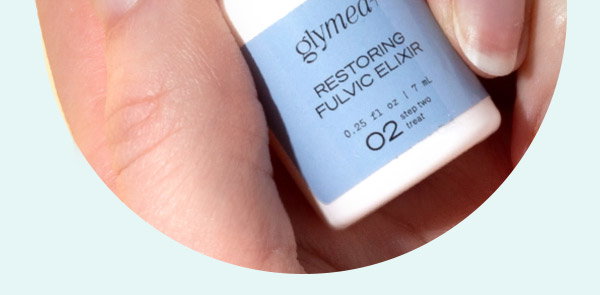 Hand holding product