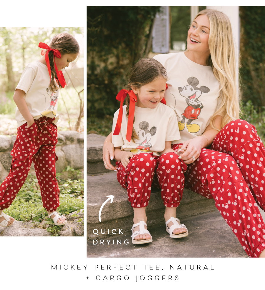 mickey perfect tee in natural