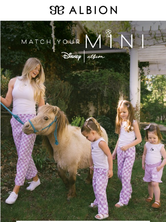 Match Your Mini 🩷💜 The Disney | Albion Way