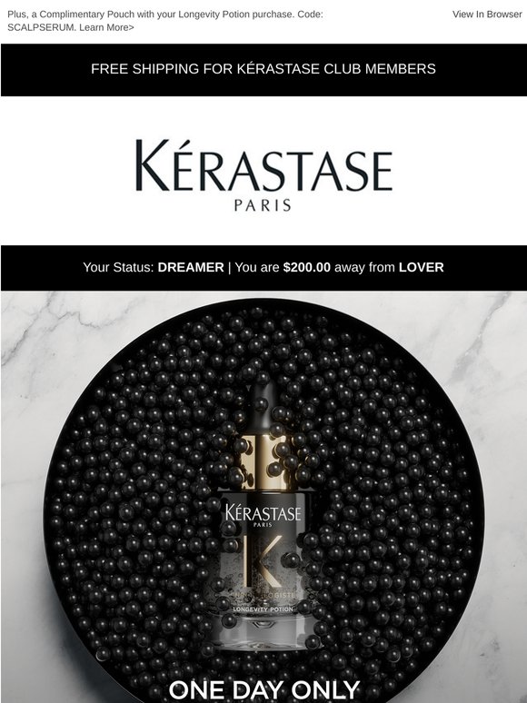 Today Only: NEW Chronologiste Longevity Potion is here