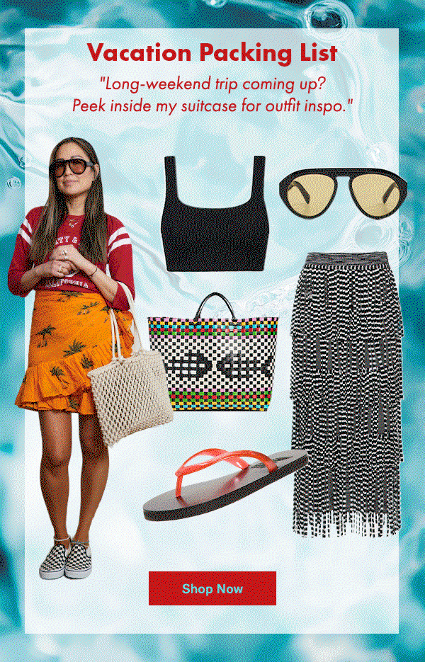 Vacation Packing List: Long-weekend trip coming up?