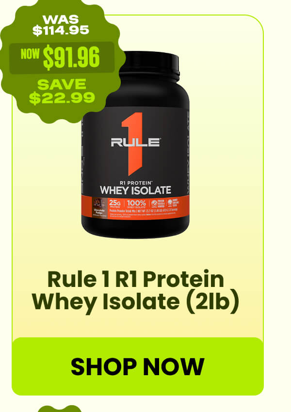 Rule 1 R1 Protein Whey Isolate (2lb)
