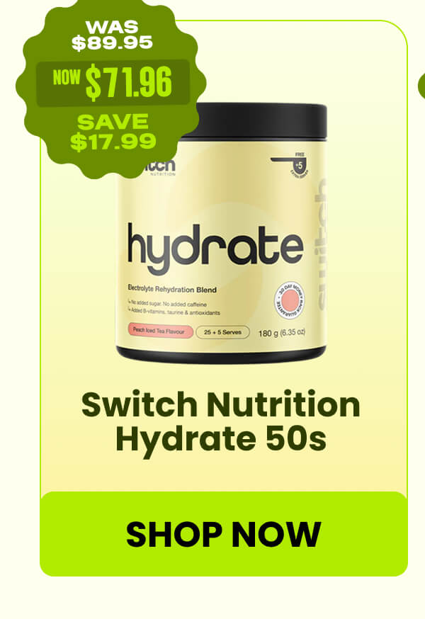 Switch Nutrition Hydrate 50s