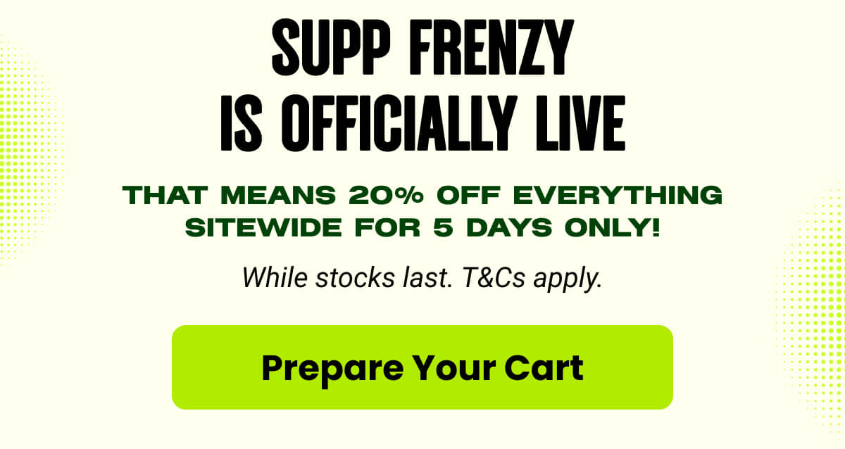 Supp Frenzy is officially live