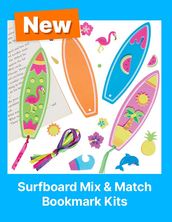 Surfboard Mix & Match Bookmark Kits
