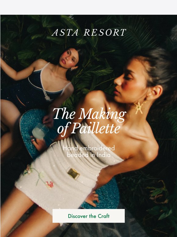 The Making: Paillette Yarn ✦