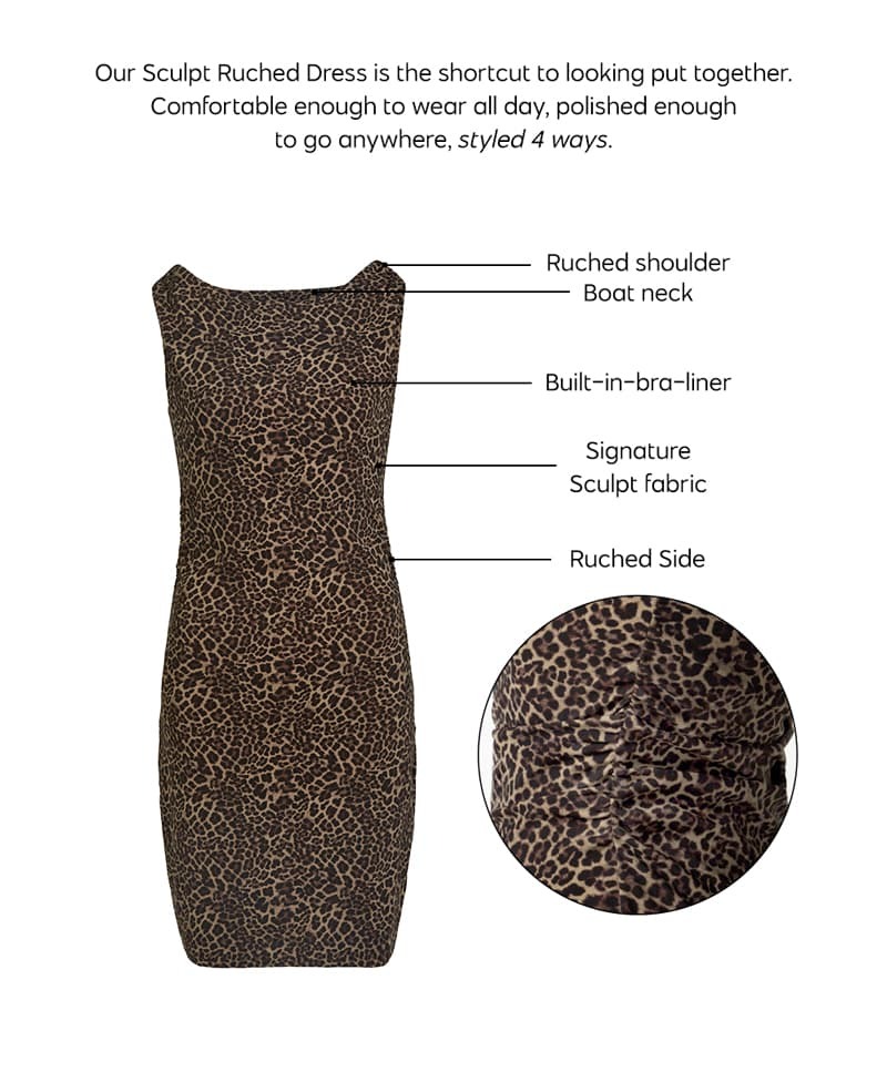 Shop Sculpt Ruched Mini Dress