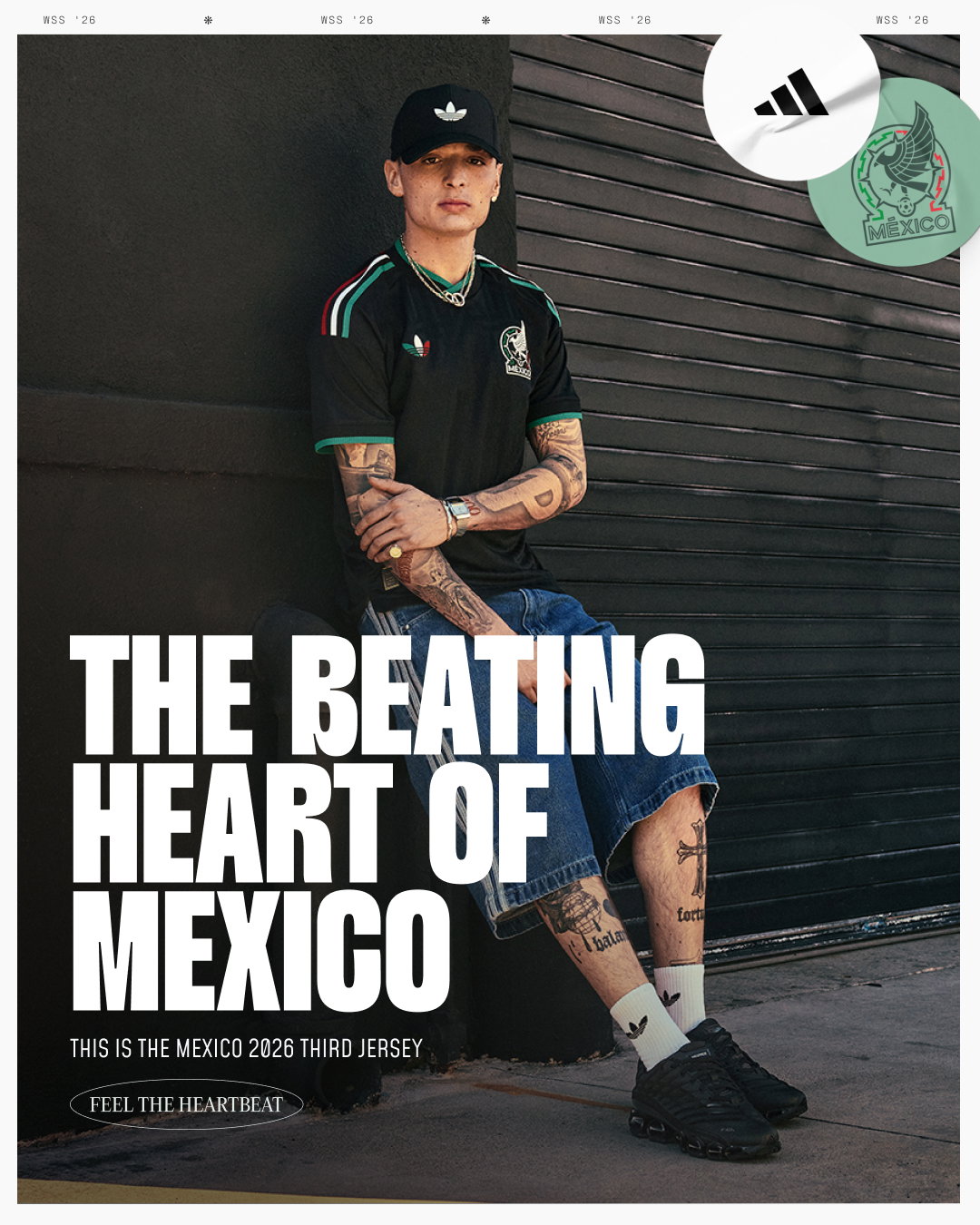 NEW adidas Mexico Third Kit