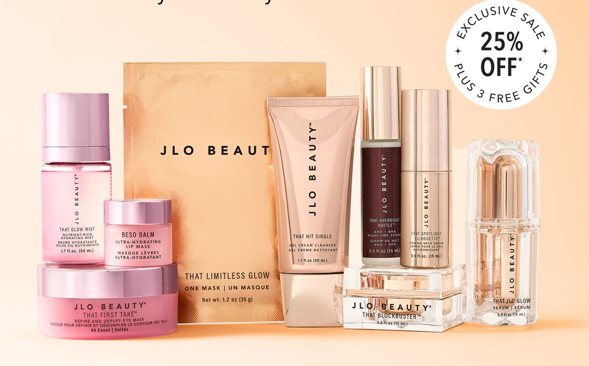 Exclusive Sale 25% Off - Plus 3 Free Gifts