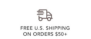 Free U.S. Shipping On Orders $50+