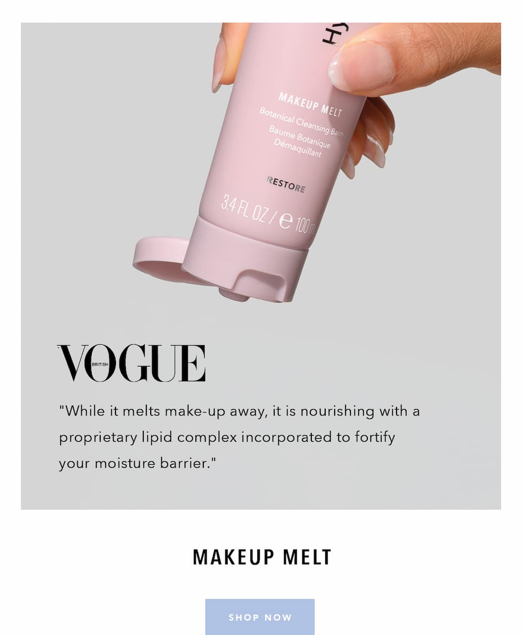 British Vogue: Makeup Melt