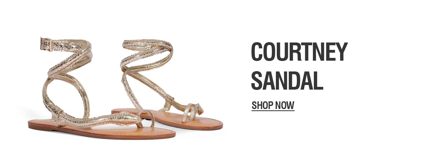 COURTNEY SANDAL | SHOP NOW 