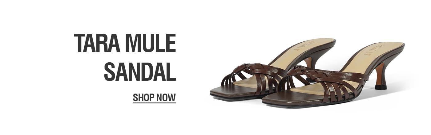 TARA MULE SANDAL | SHOP NOW 