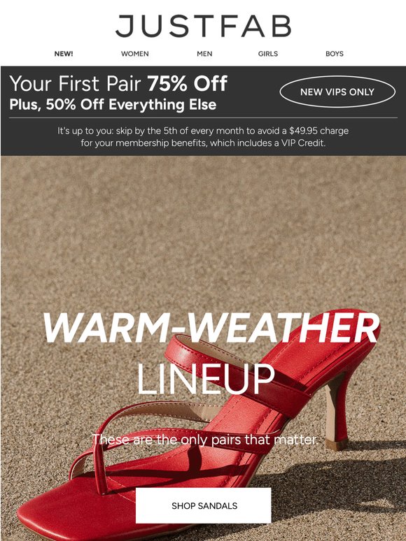 Sandal Shop Is Open, —🔥
