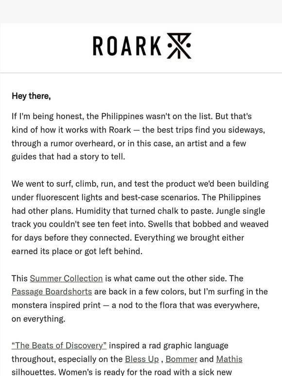 A Few Notes From A Trip That Shaped This Summer’s Collection