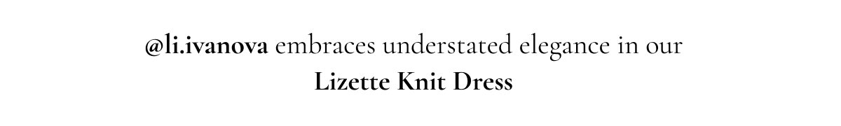 Shop Lizette Knit Dress