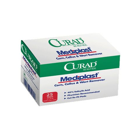 Medline Curad MediPlast Wart Pads