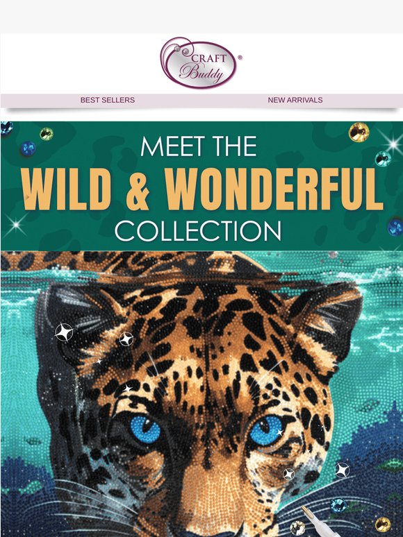 NEW! Crystal Art® Wild & Wonderful!
