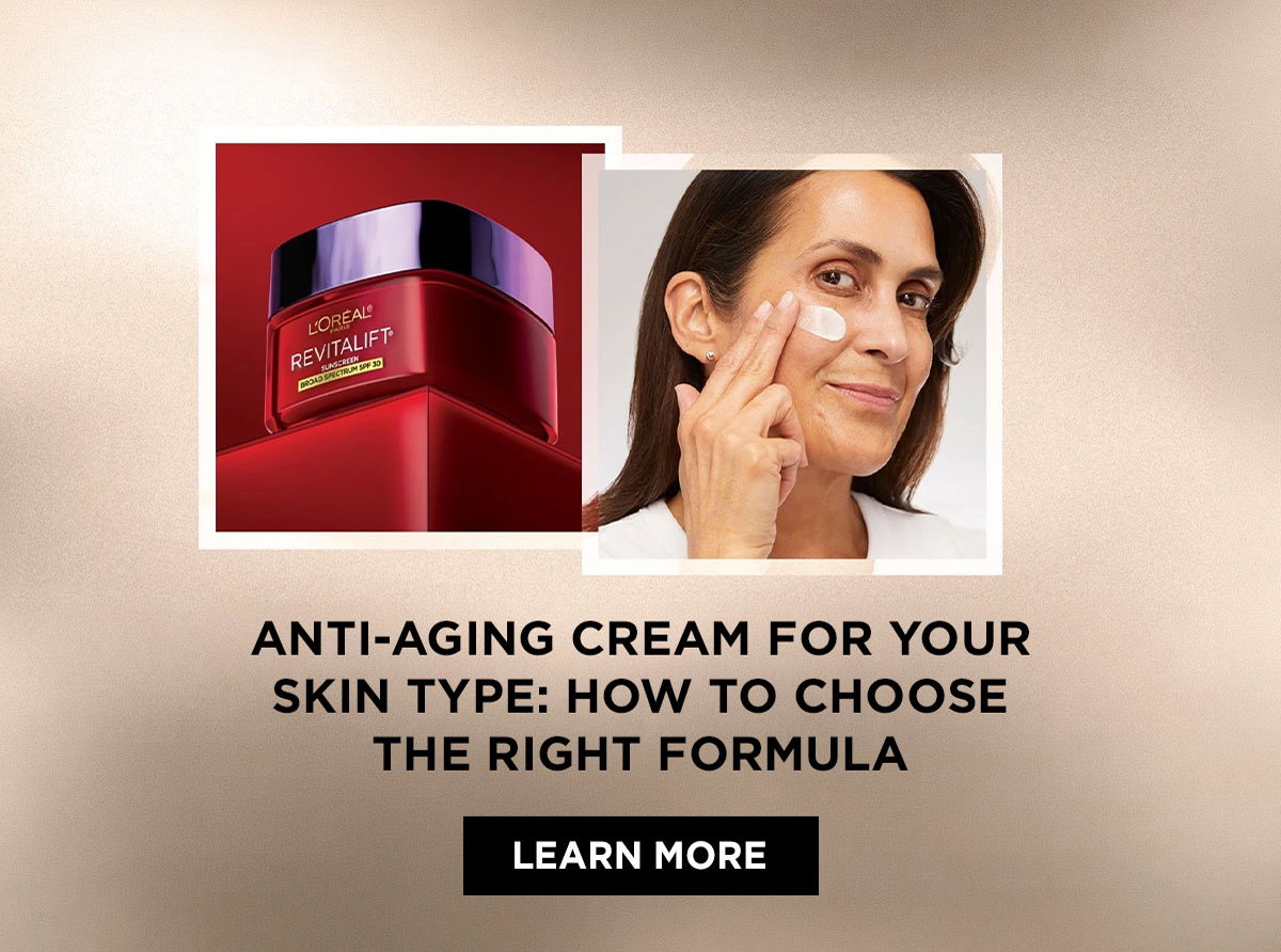 anti-aging cream for your skin type