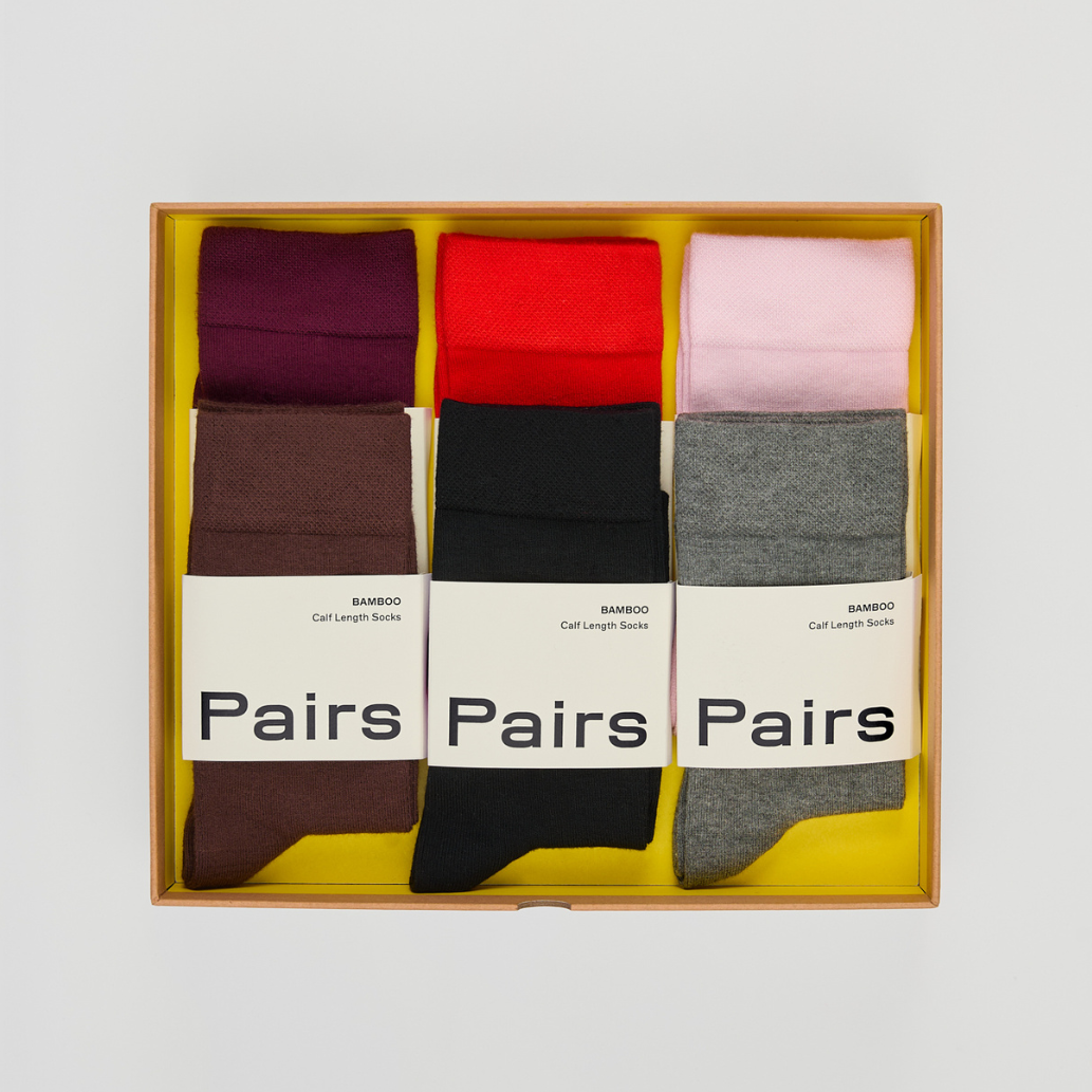 Bamboo Gift Set Reds and Pinks
