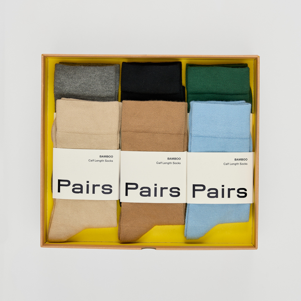 Bamboo Gift Set Blues and Greens