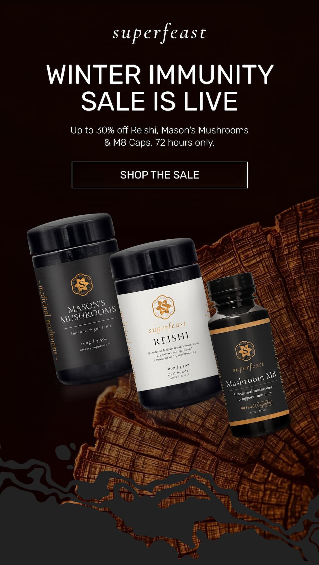 WINTER IMMUNITY SALE IS LIVE | SHOP THE SALE
