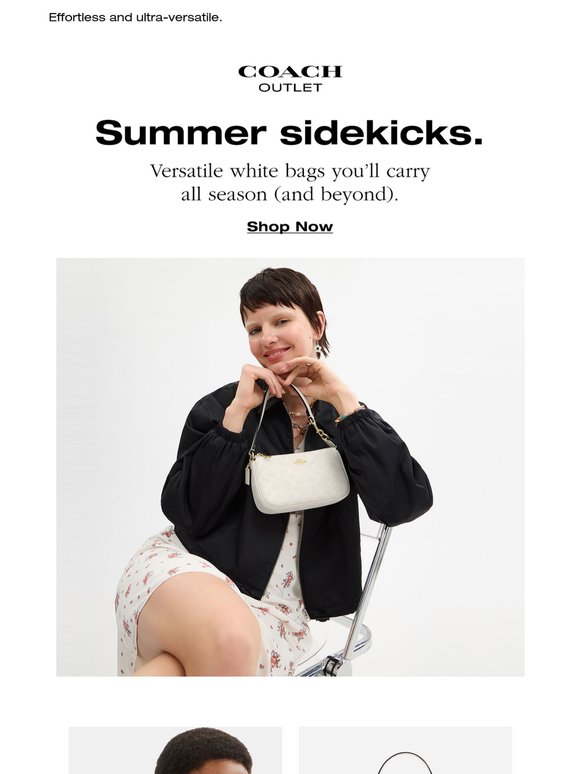 Your summer sidekicks. 🤍☀️