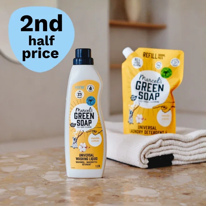 2nd half price on Marcel's Green Soap