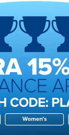 Extra 15% off Clearance Apparel with Code: PLAY15