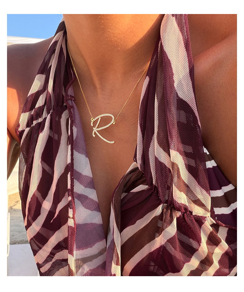 Initial Necklaces