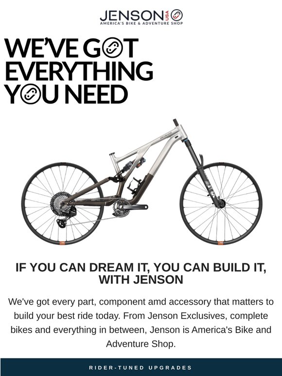 Build Your Dreambike - With Jenson