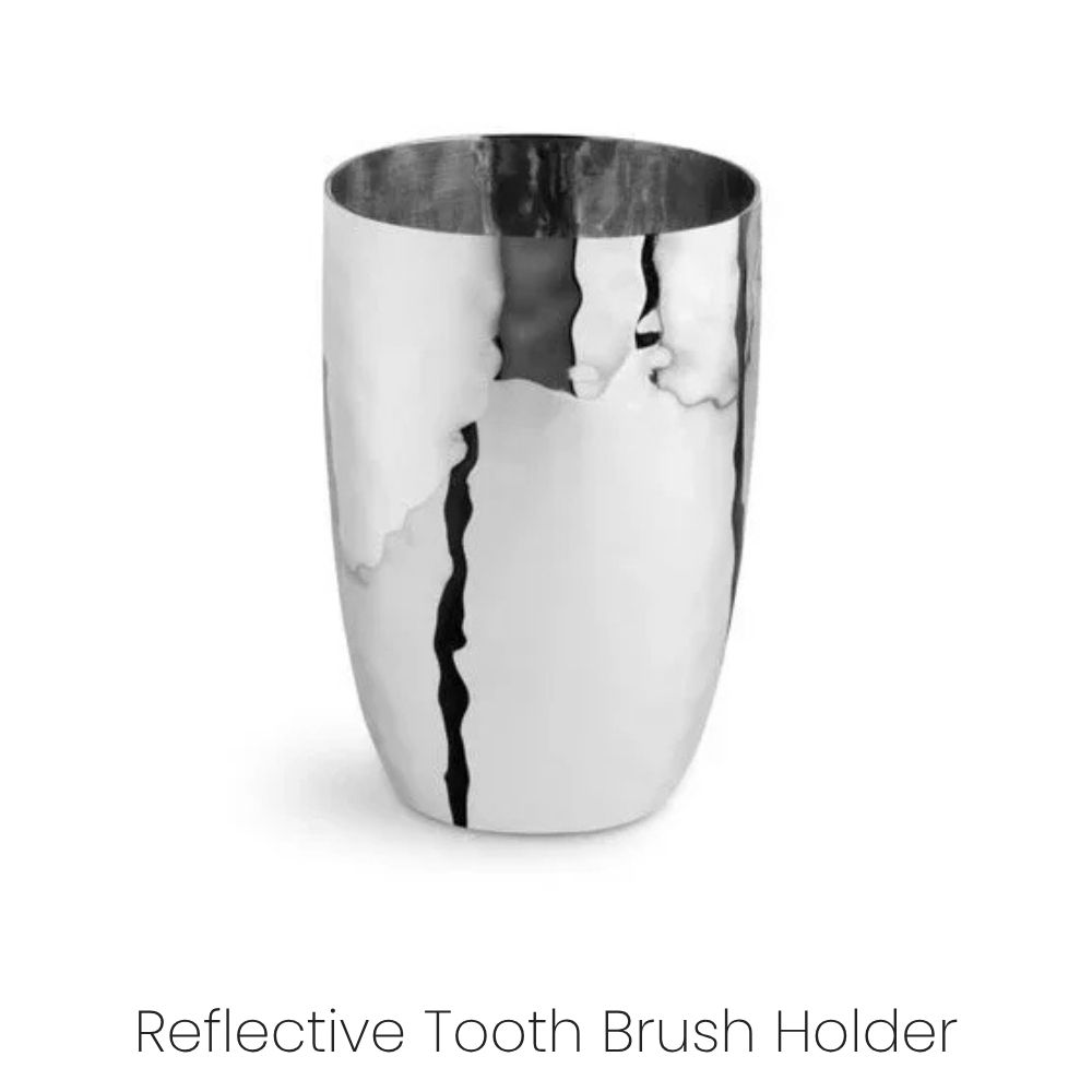 Reflective Tooth Brush Holder