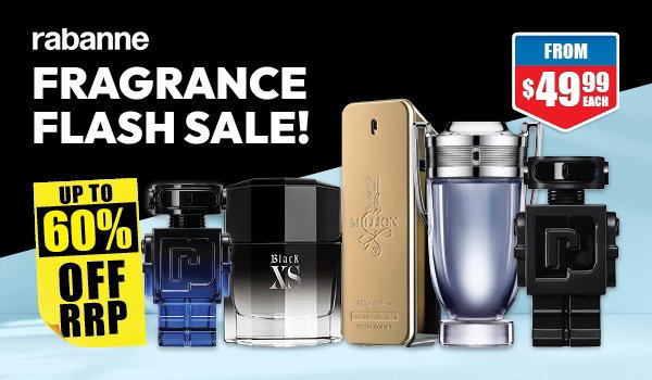 Rabanne Fragrance flash sale! Up to 60% off RRP