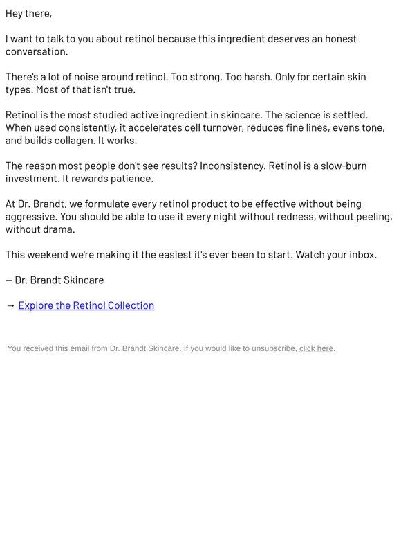 I Want to Tell You Something About Retinol (Not a Sales Email) 📖